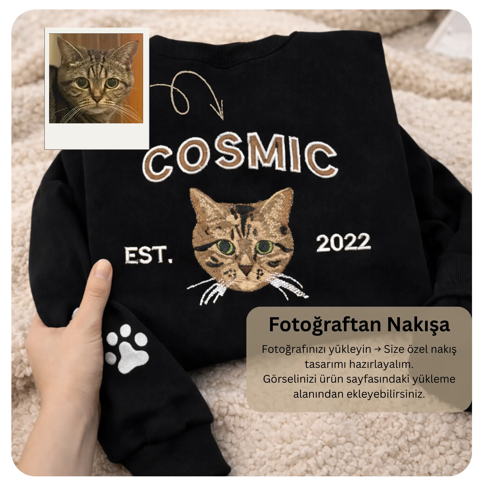 Evcil Hayvan Nakış Tasarımları