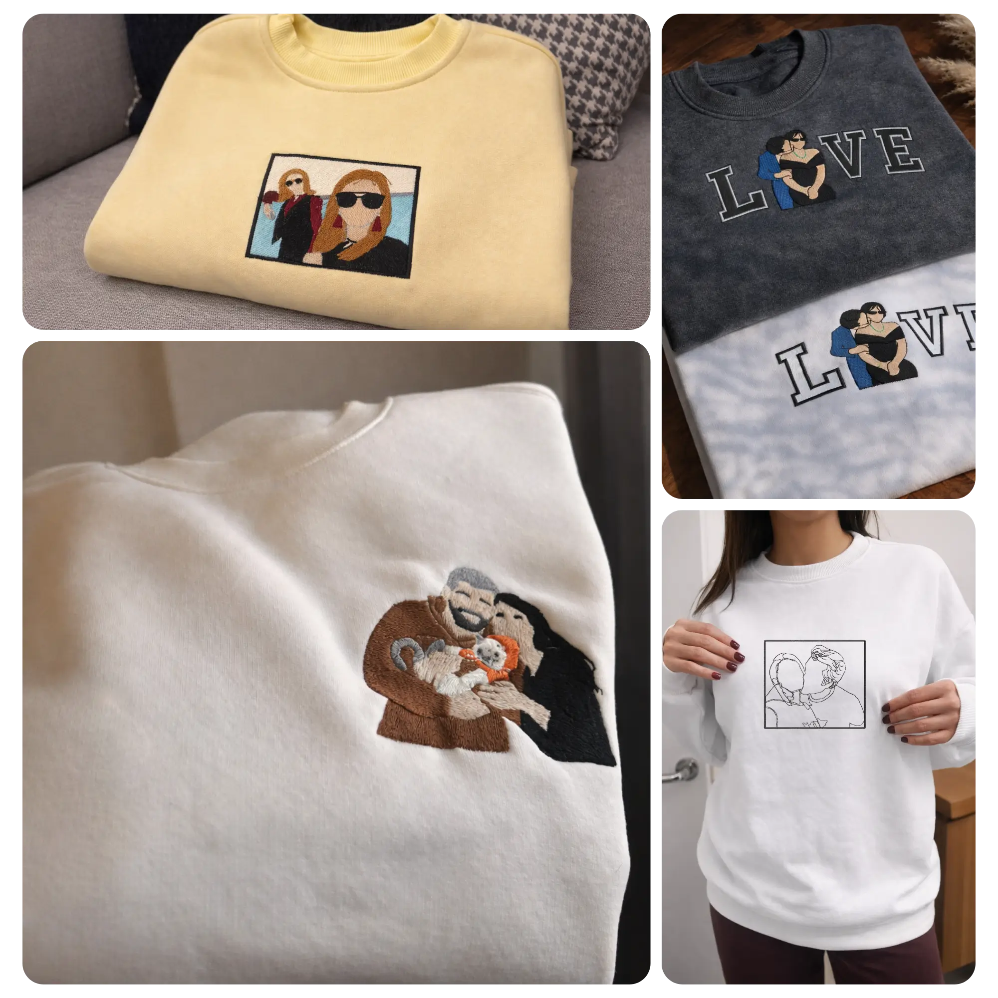 İnsan Portresi Nakış Tasarımları