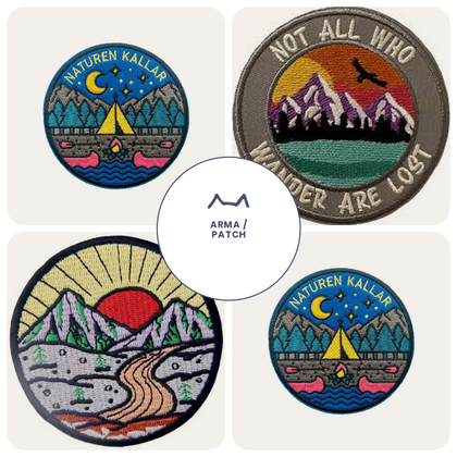 Nakışlı arma ve patch