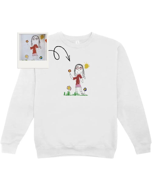 Çocuğunuzun Çizimi Nakış Tasarım