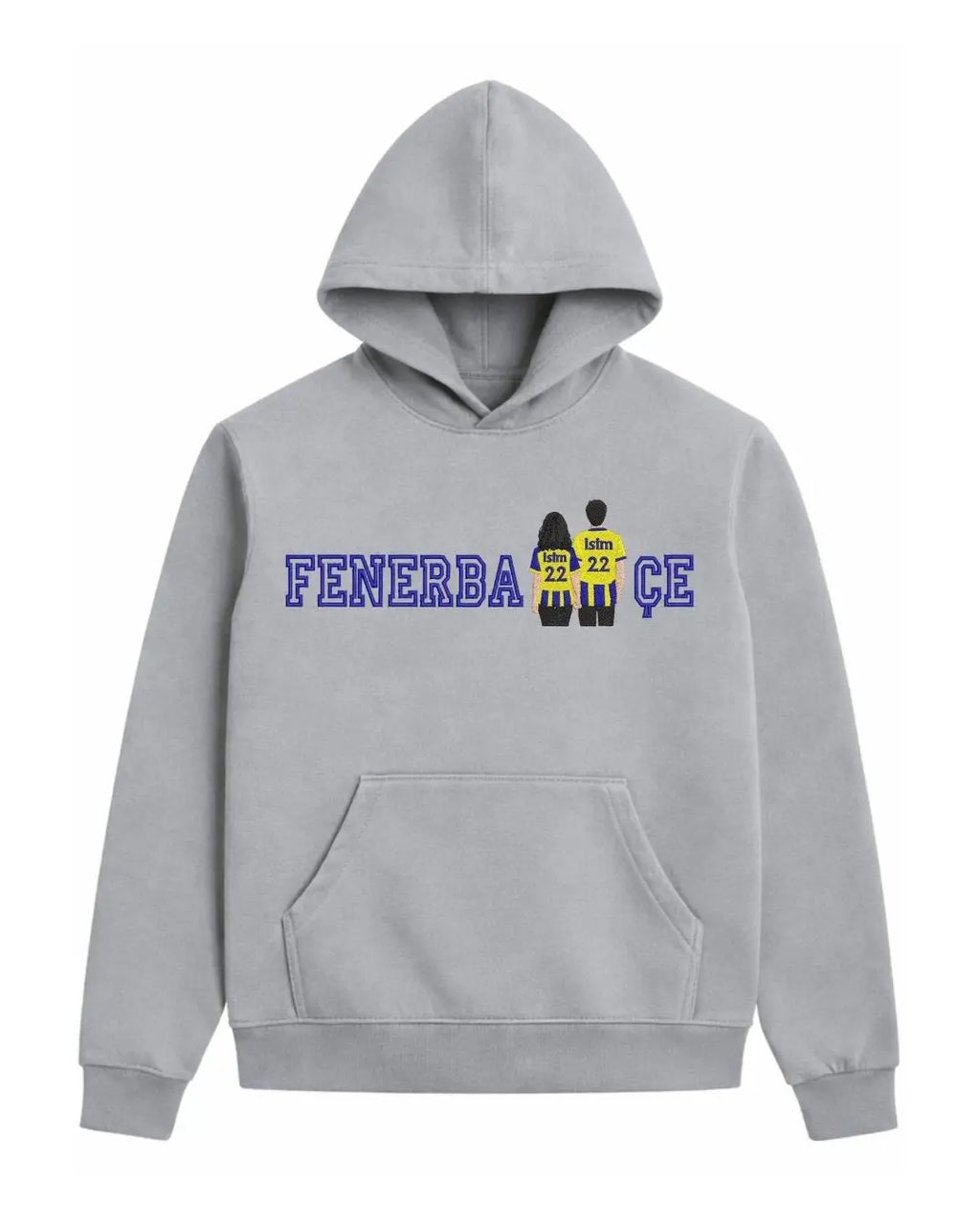 Kişiye Özel İsimli Takım Taraftar Nakış Tasarımı