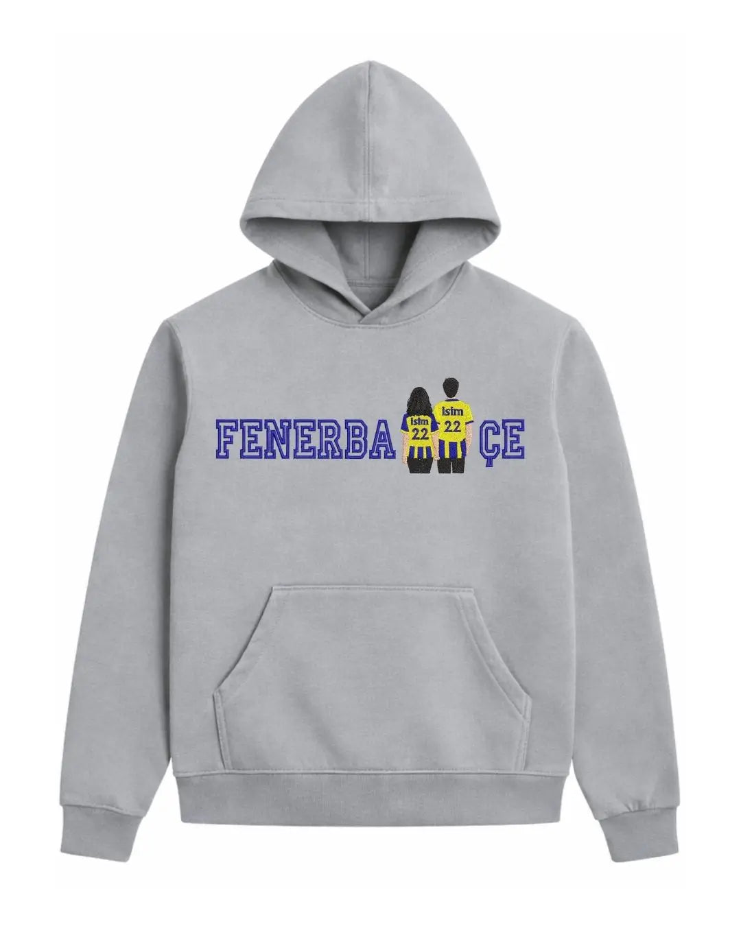 Kişiye Özel İsimli Takım Taraftar Nakış Tasarımı