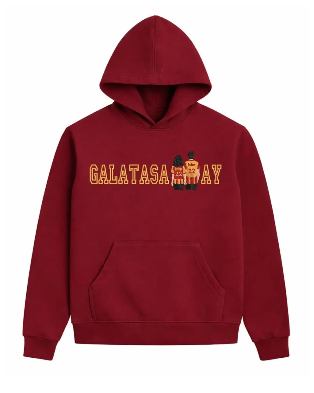 Kişiye Özel İsimli Takım Taraftar Nakış Tasarımı