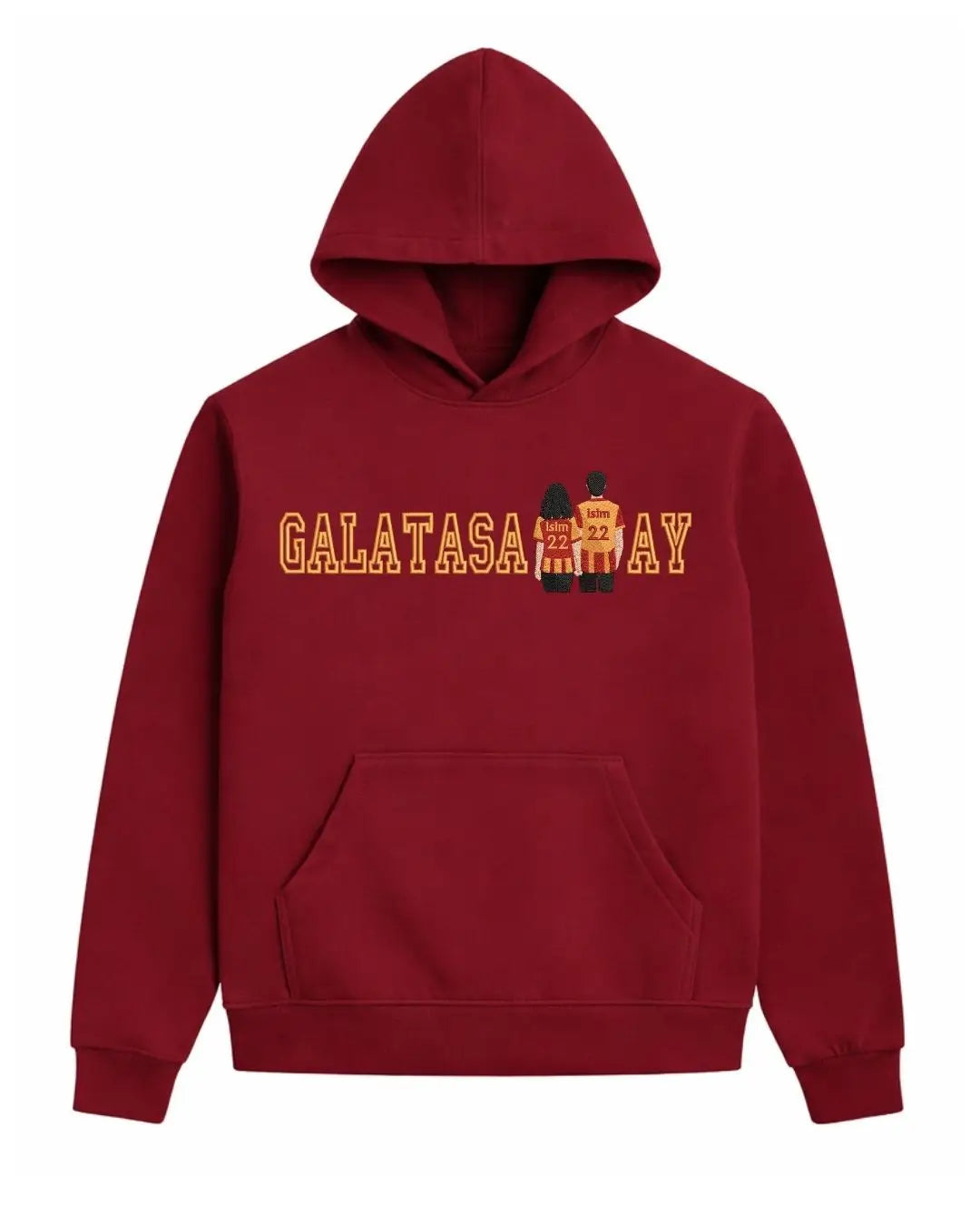 Kişiye Özel İsimli Takım Taraftar Nakış Tasarımı