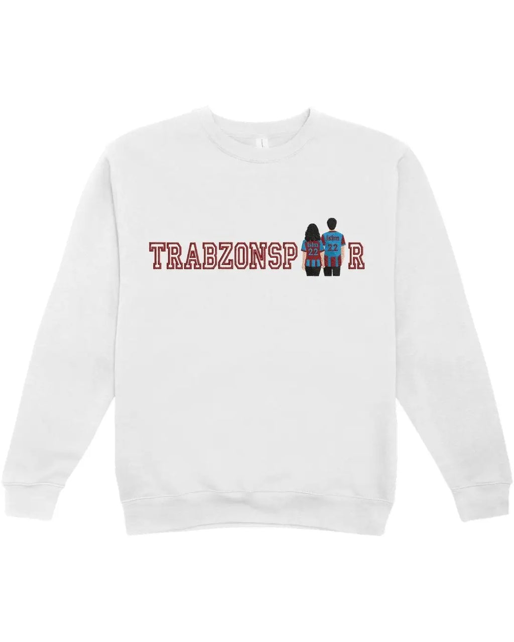 Kişiye Özel İsimli Takım Taraftar Nakış Tasarımı