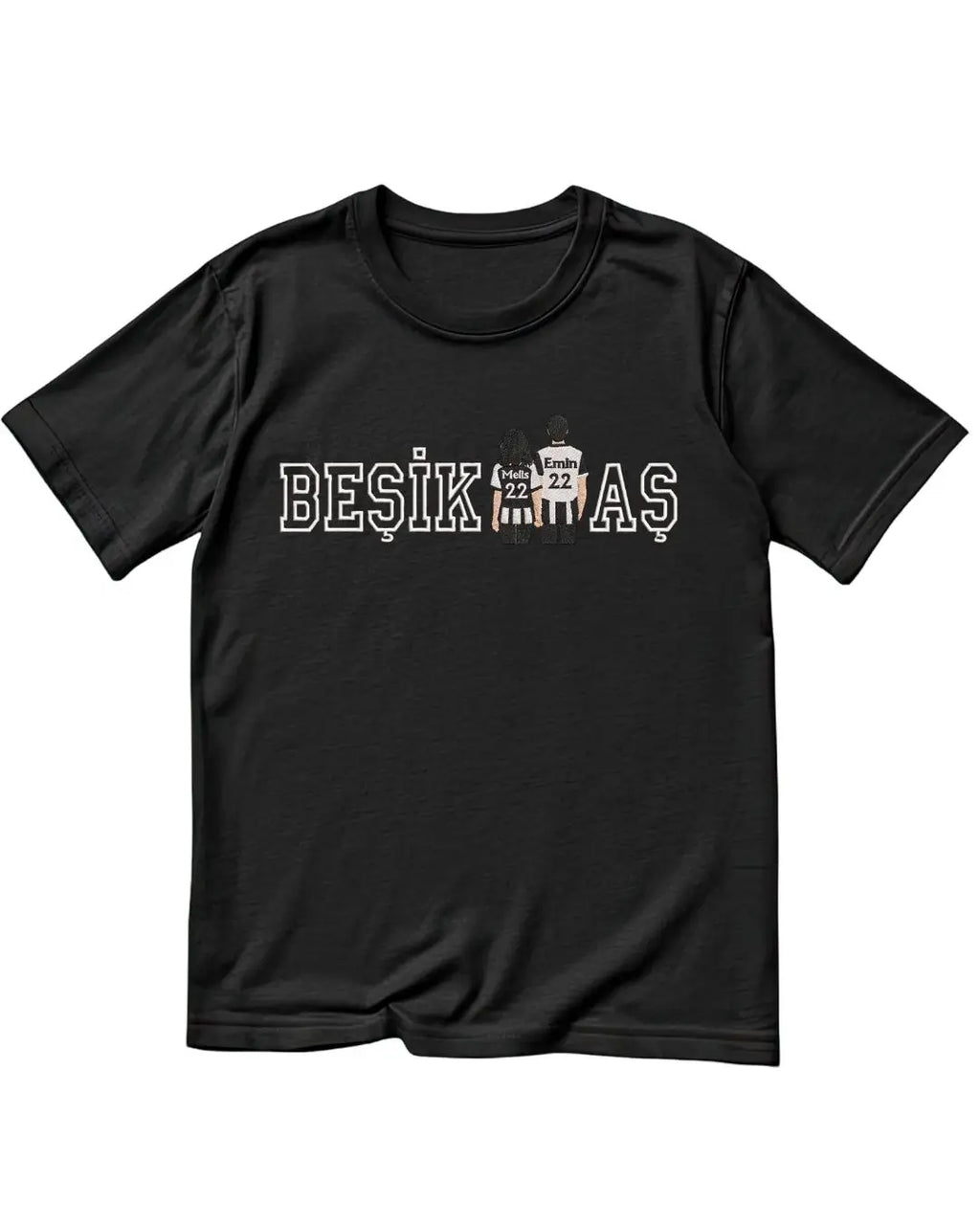 Kişiye Özel İsimli Takım Taraftar Nakış Tasarımı