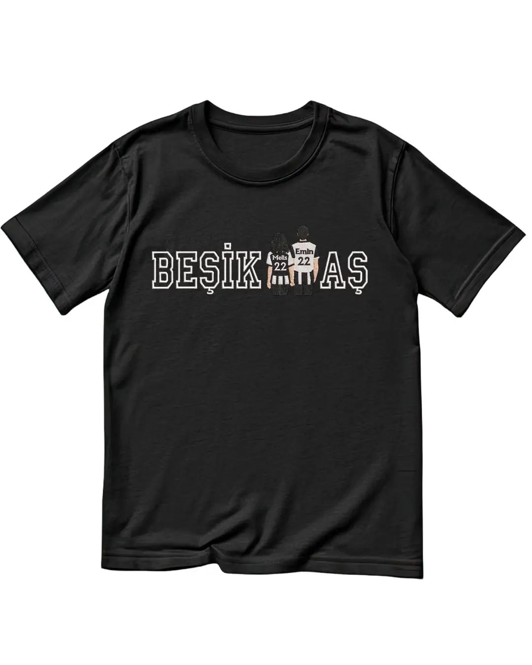 Kişiye Özel İsimli Takım Taraftar Nakış Tasarımı