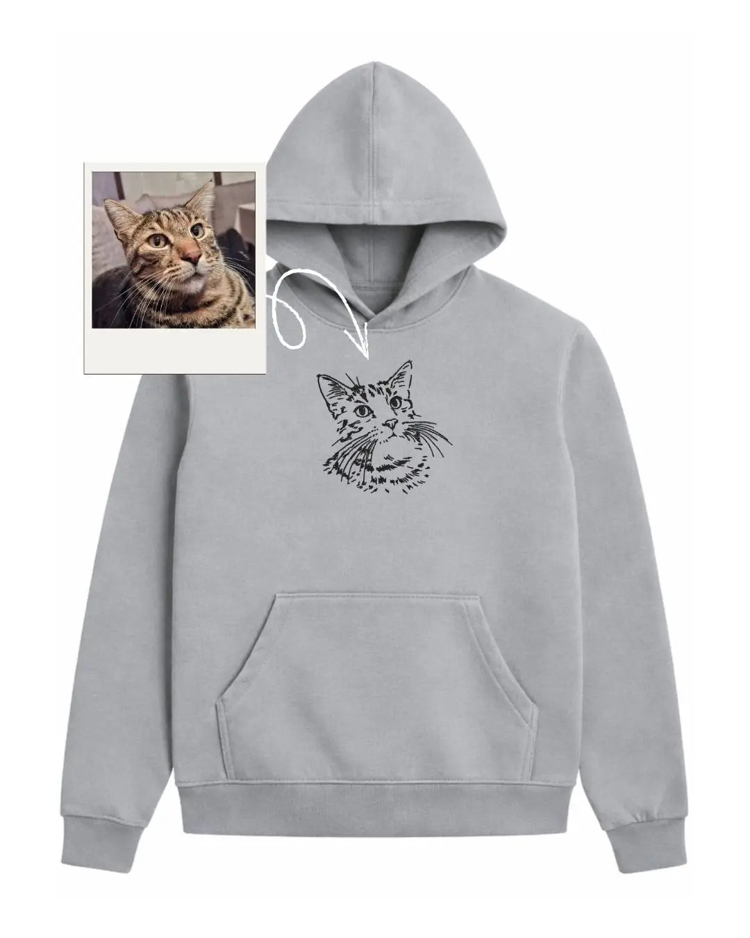 Kişiye Özel Çizgisel Pet Nakış