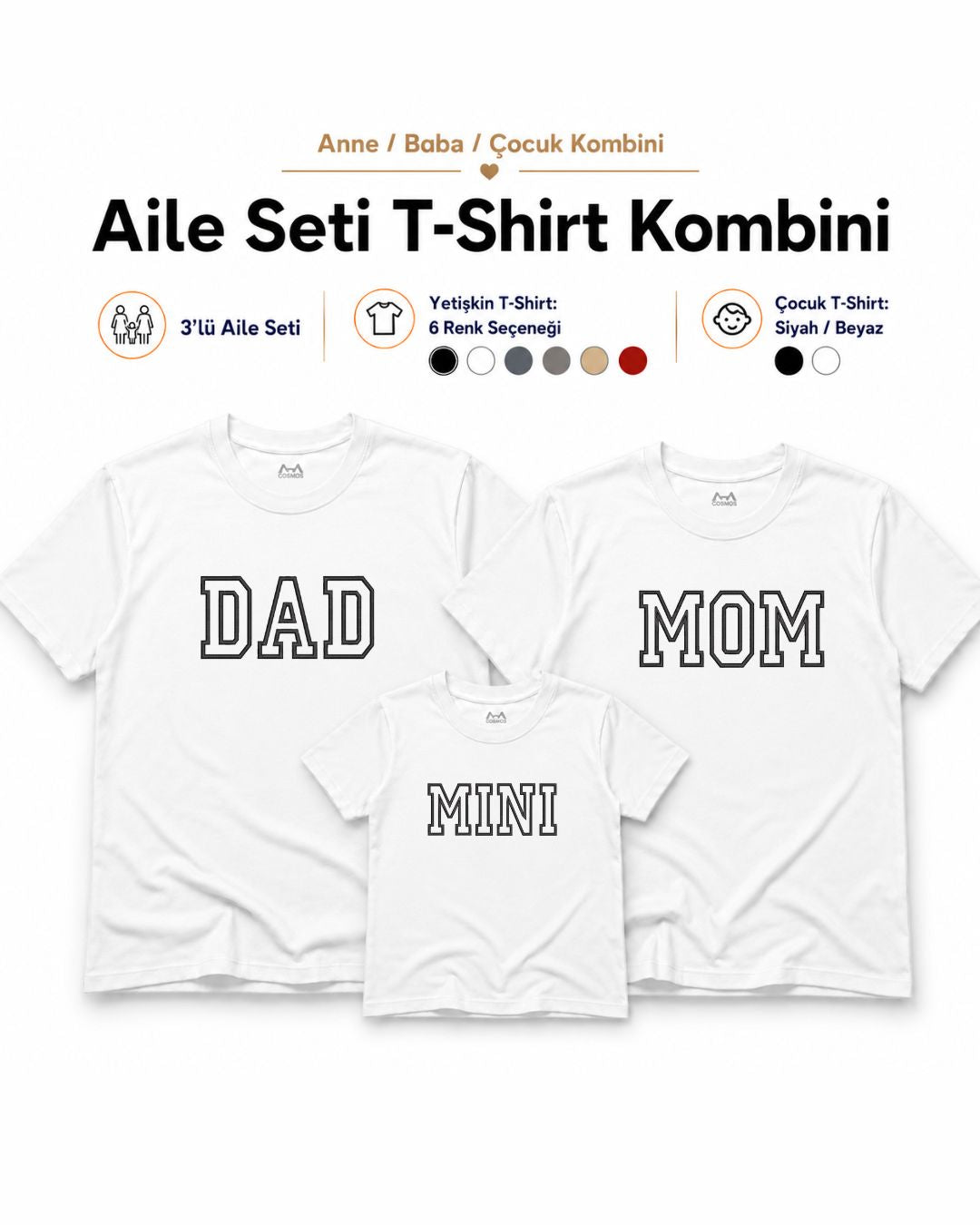 Aile Seti DAD MOM MINI