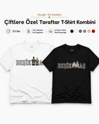 2'li Set Çiftlere Özel Taraftar Nakışı Tasarım + Takım İsmi
