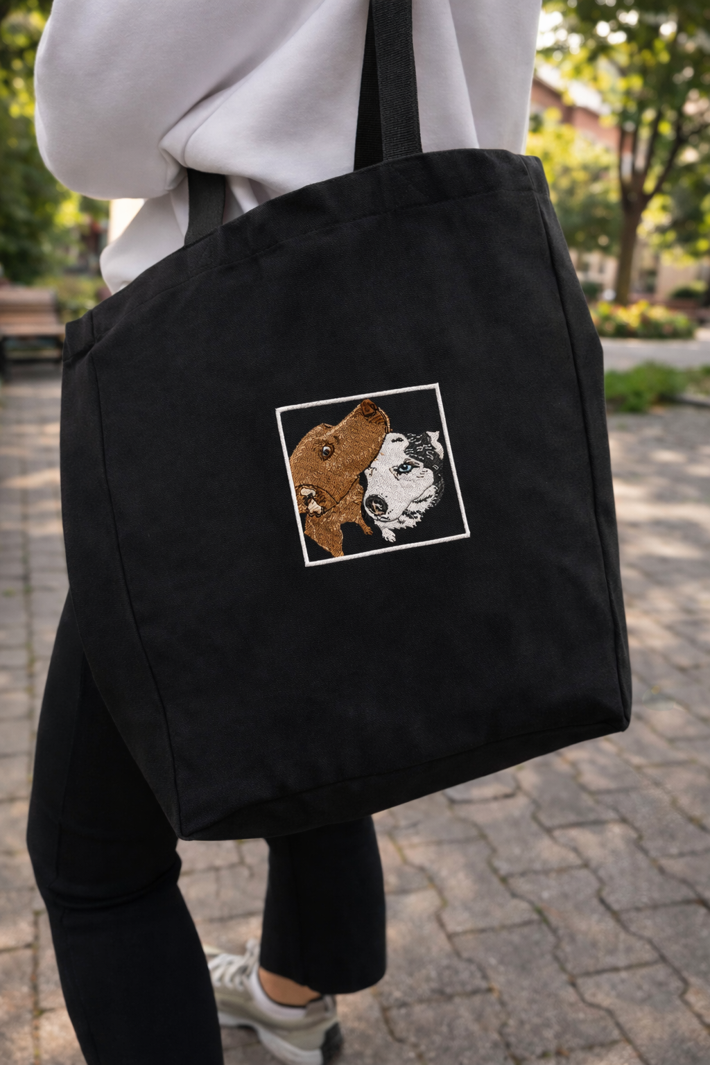 Kişiye Özel Nakışlı Pet Kanvas Çanta