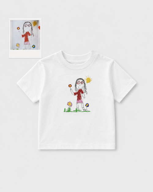 Çizim Tasarımı Çocuk Tshirtü