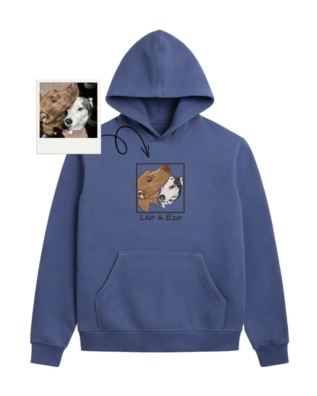 Kişiye Özel Evcil Hayvan Nakışı