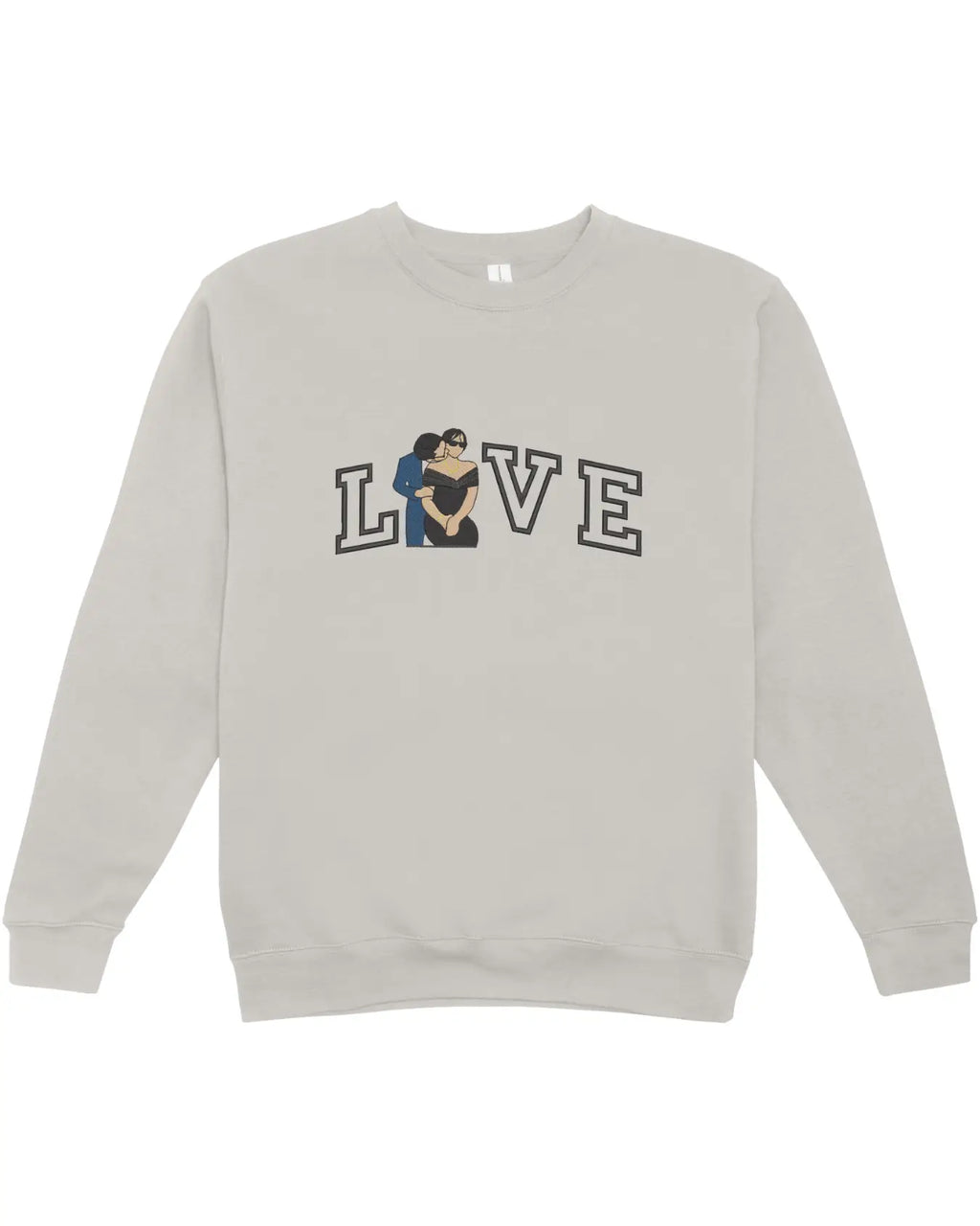 Fotoğraftan LOVE Temalı Çift Nakış