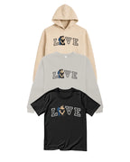 Fotoğraftan LOVE Temalı Çift Nakış