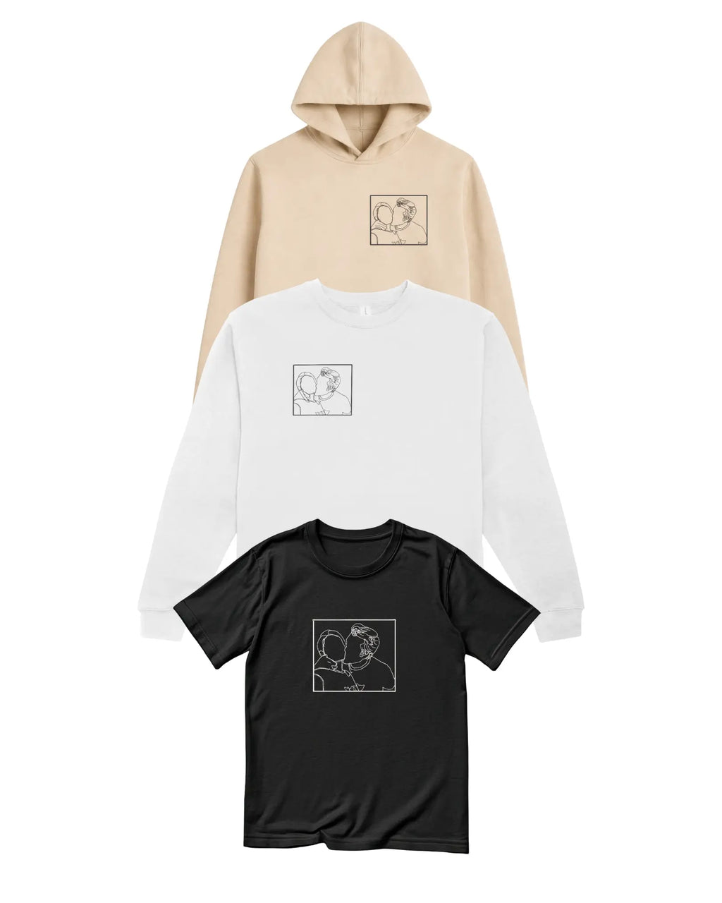 Kişiye Özel Çizgisel Portre Nakış