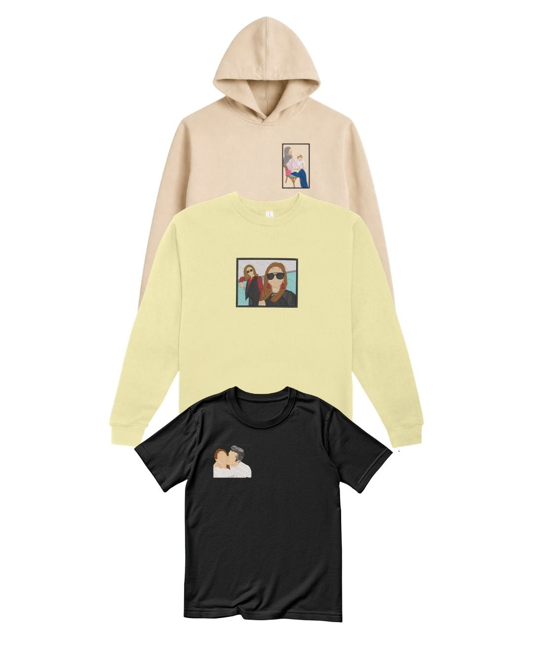 Fotoğraftan Özel Portre Nakış