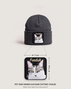 Bere nakış yaması ölçüsü 6-7 cm ve pet ismi yerleşimi