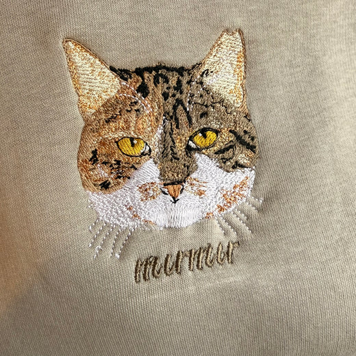 Nakışlı sweatshirt